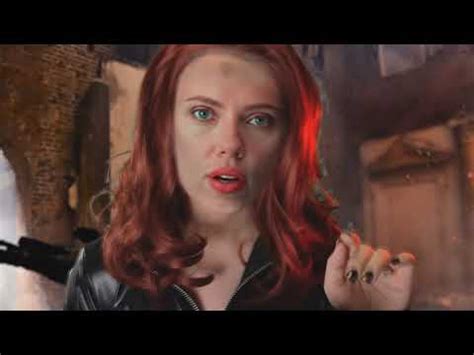 Scarlett Johansson Deepfake Video – Black Widow POV Blowjob。